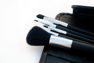 image of a set of makeup brushes at Andrea's Skin Care